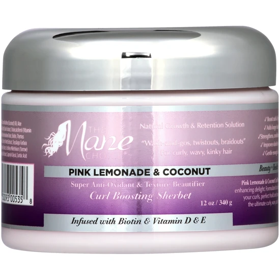 The Mane Choice Pink Lemonade & Coconut Curl Boosting Sherbet 340 g
