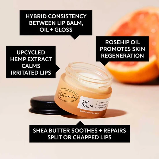 UpCircle Beauty Lip Balm With Hemp Seed Oil & Shea Butter 55g
