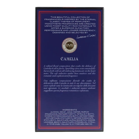 Monotheme Camelia Eau De Toilette 100ml