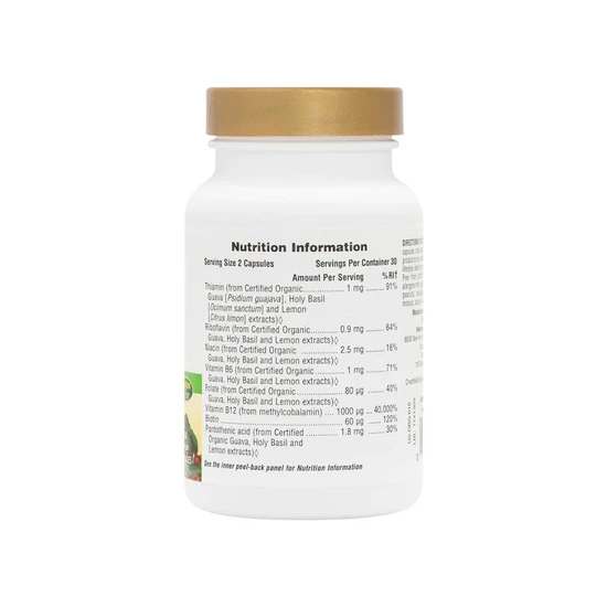 Nature's Plus Source Of Life Garden Vitamin B12 1000ug Vegicaps 60 Vegicaps