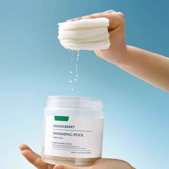 Eqqualberry Swimming Pool Toner Pads 70 Pads