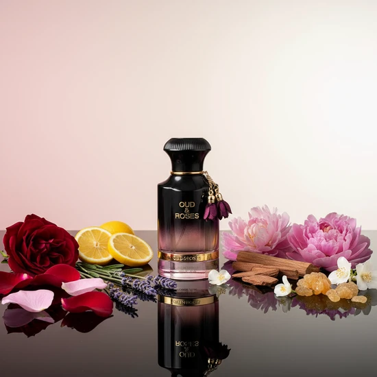 Ahmed Al Maghribi Oud & Roses Eau De Parfum 60ml