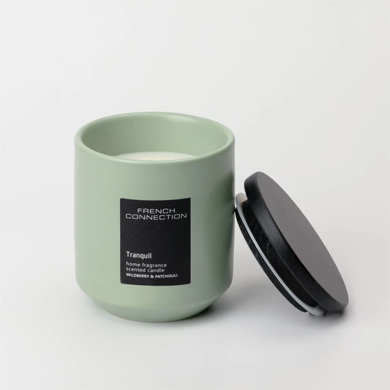 French Connection Stone Collection Wildberry & Patchouli Candle 224G