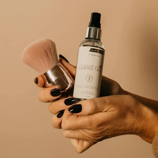 Lusso Tan Golden Glow Face & Hand Mist 100ml