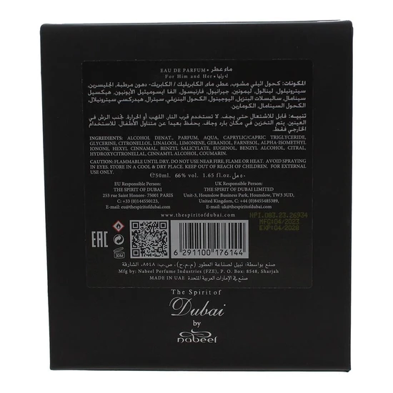 The Spirit Of Dubai Dubai Fakhama Eau De Parfum 50ml
