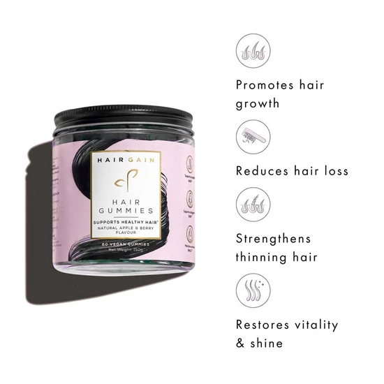 Hair Gain Gummies 60 Gummies (1 Month)