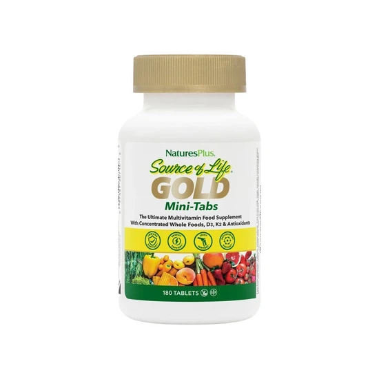 Nature's Plus Source Of Life Gold Mini-Tabs 180 Tablets