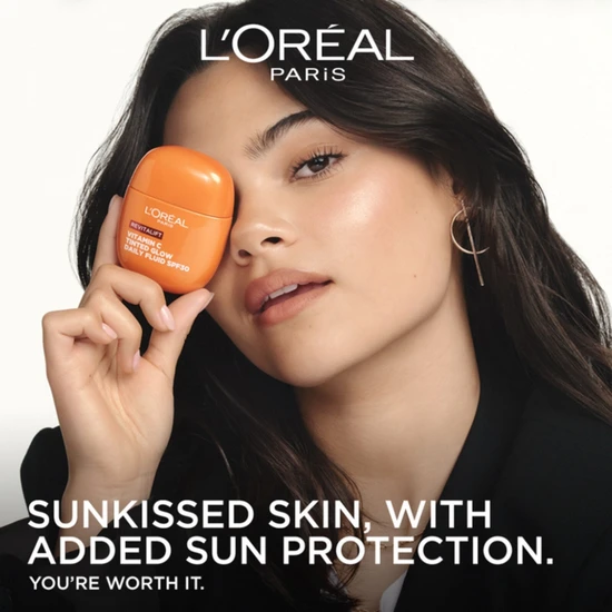 L'Oreal Paris Revitalift Vitamin C Tinted Glow Daily Fluid SPF 30 40ml
