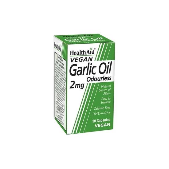 Health Aid Garlic 2mg Capsules 30 Capsules