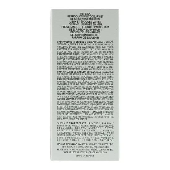 Maison Margiela Replica Sailing Day Eau De Toilette 30ml