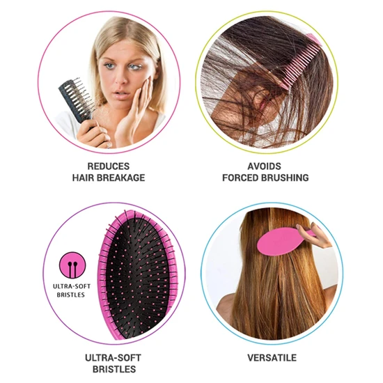 Wet Brush Pro Detangler Brush Bright Future Black