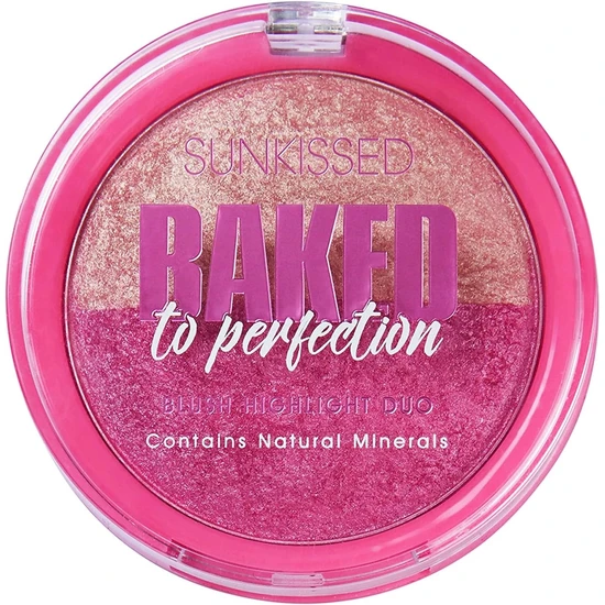 Sunkissed Baked To Perfection Blush & Highlight Duo 17g