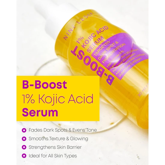 Nineless B-Boost 1% Kojic Acid Serum 30ml