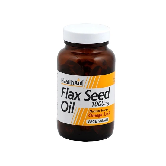 Health Aid Flaxseed Oil 1000mg 60 Capsules
