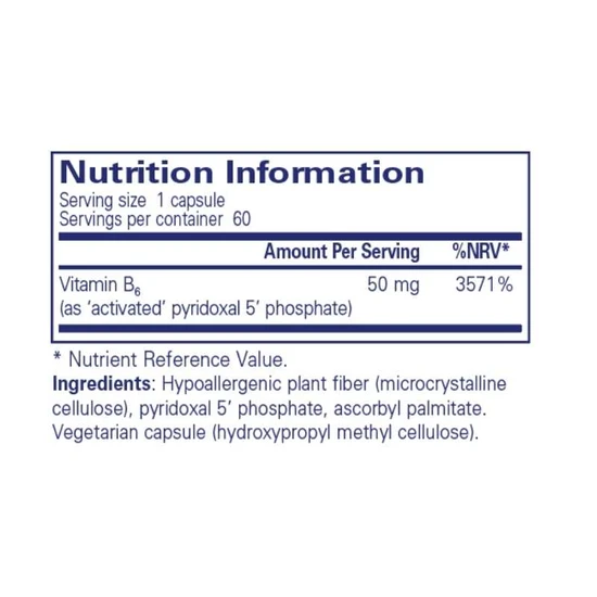 Pure Encapsulations P5p 50 Capsules 60 Capsules