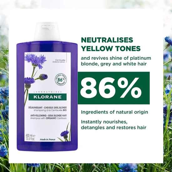 Klorane Shampoo With Organic Centaury 400ml