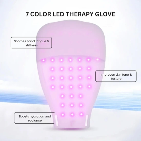Erth Skin London 7 Colour LED Therapy Glove