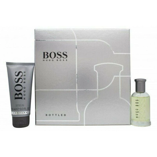 Hugo Boss Bottled Gift Set 50ml Eau De Toilette + 100ml Shower Gel