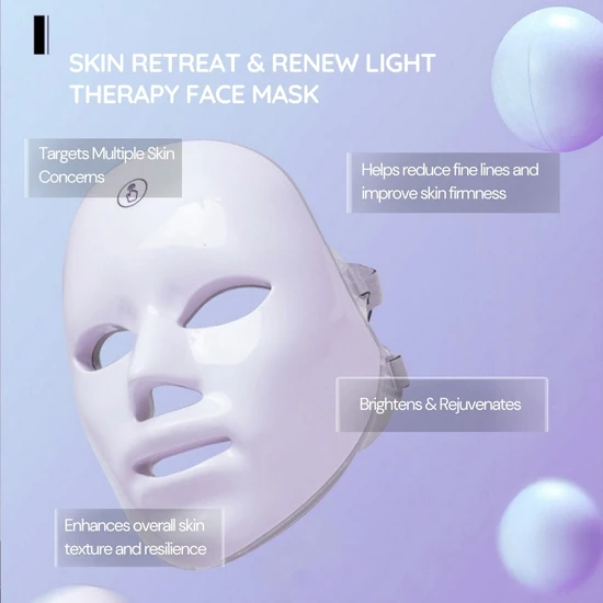 Erth Skin London Skin Retreat & Renew Light Therapy Face Mask