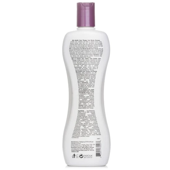 BIOSILK Colour Therapy Cool Blonde Shampoo 355ml