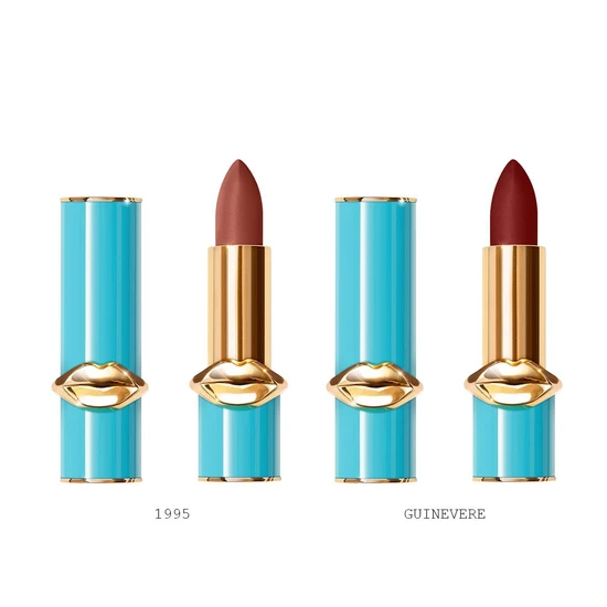 Pat McGrath Labs Opulence MatteTrance Divine Duo Lipsticks Aquamarine: MatteTrance Guinevere and MatteTrance 1995