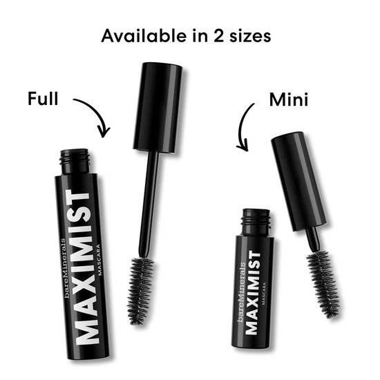 bareMinerals MAXIMIST Phyto-Fibre Volumising Mascara Mini: Black