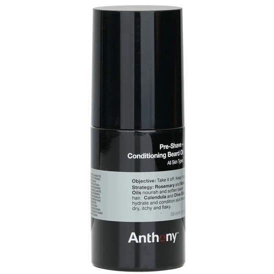 Anthony Pre-Shave + Conditioning Beard Oil 59ml