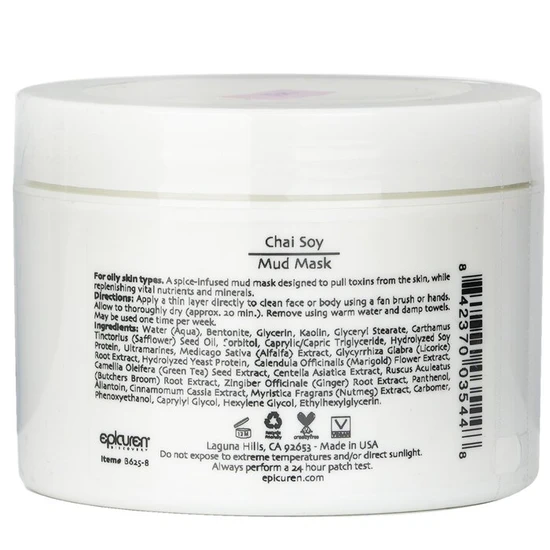 Epicuren Chai Soy Mud Mask For Oily Skin Types 250ml