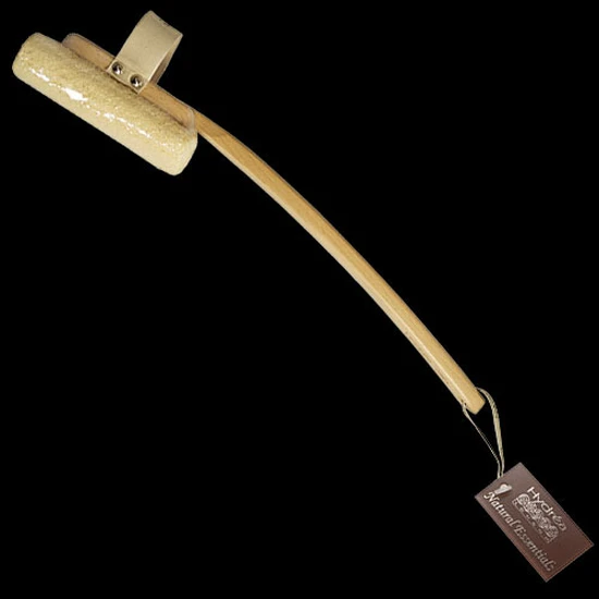 Hydrea London Organic Egyptian Loofah Brush with Detachable Handle