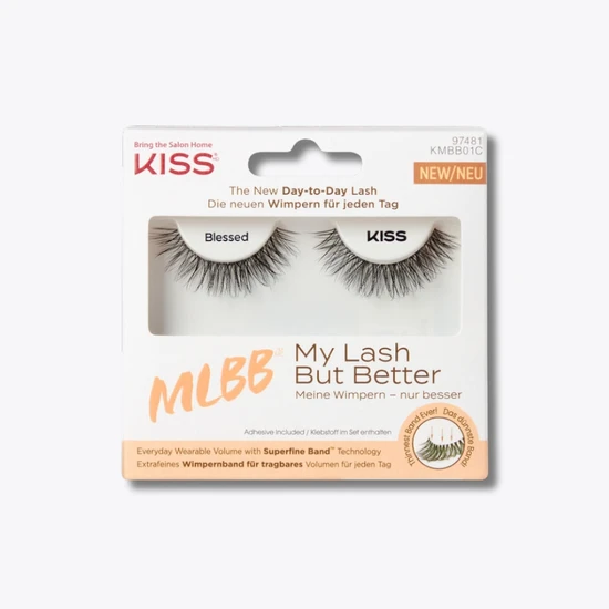 Kiss MLBB My Lash But Better False Eyelashes 01 Blessed