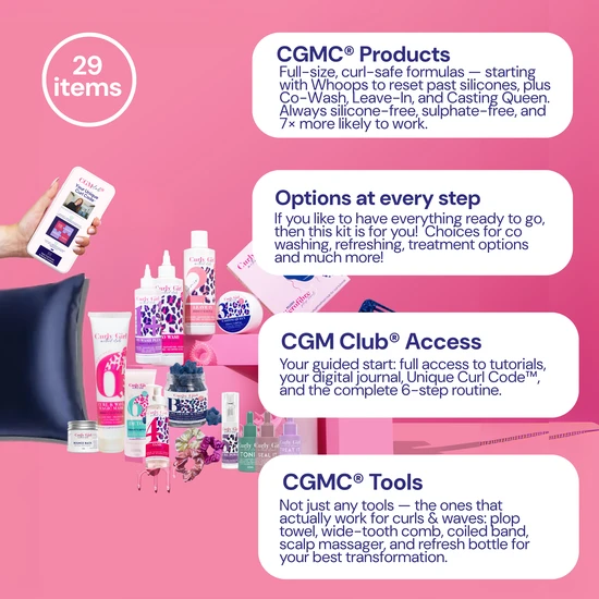 Curly Girl Wavy + Curly All In Complete Kit