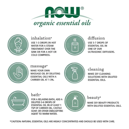 NOW Foods Essential Oil Roll-On Lavender 10ml