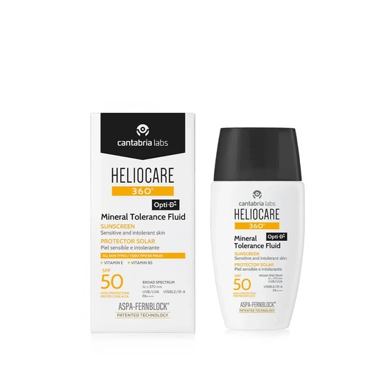 Heliocare 360 Mineral Tolerance Fluid SPF 50 50ml