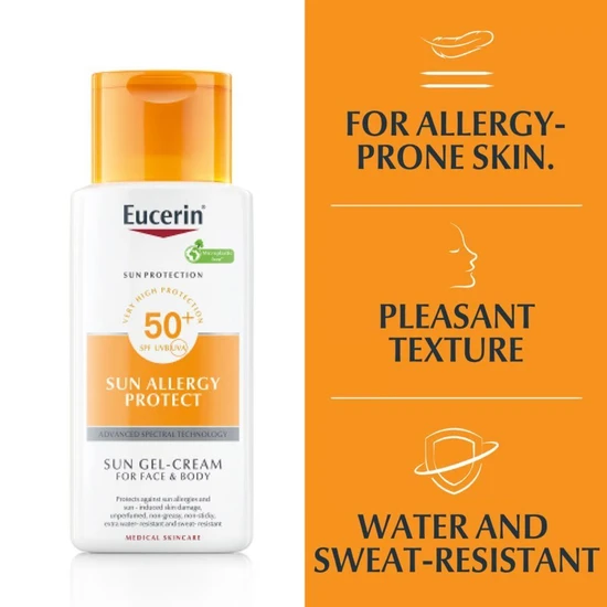 Eucerin Sun Allergy Protect Gel-Cream SPF 50+ 150ml