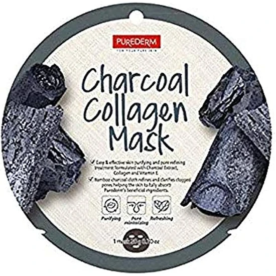 Purederm Charcoal Collagen Mask