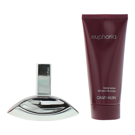 Calvin Klein Euphoria For Women Eau De Parfum Gift Set 30ml Eau de Parfum + 100ml Body Lotion