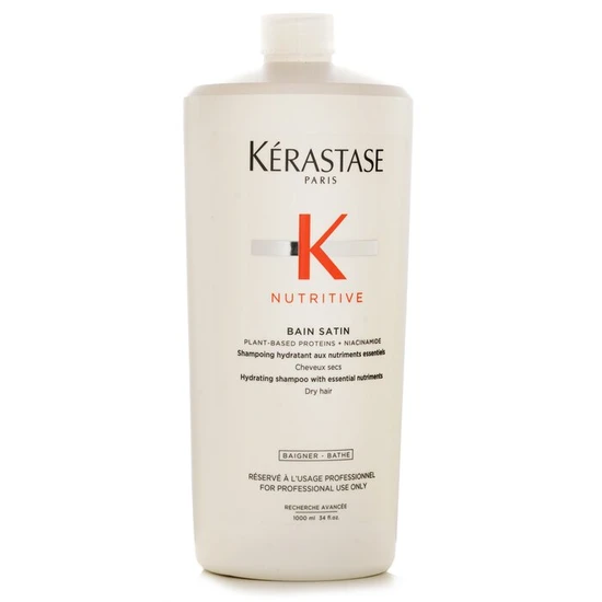 Kérastase Nutritive Bain Satin Hydrating Shampoo With Essential Nutriments Dry Hair 1000ml