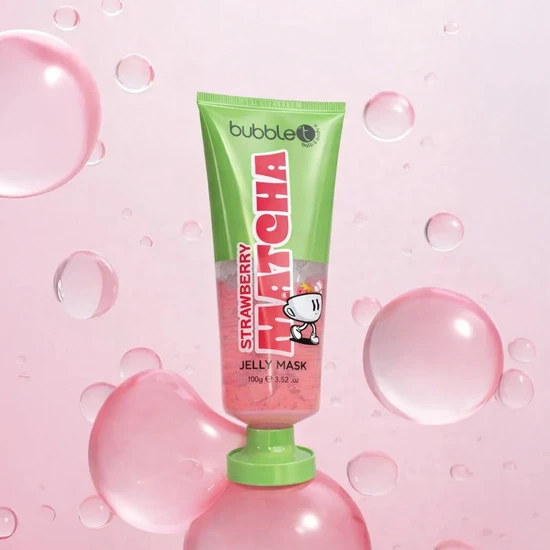 Bubble T Strawberry Matcha Jelly Mask 100g