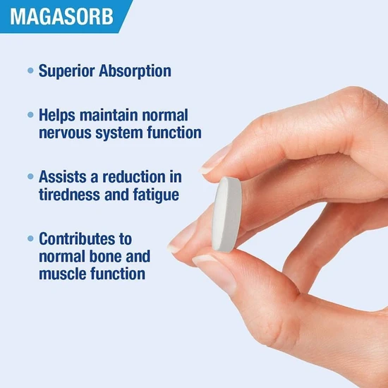 Lamberts MagAsorb 150mg Tablets 60 Tablets