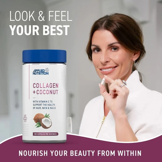 Applied Nutrition Collagen + Coconut Capsules 180 Capsules