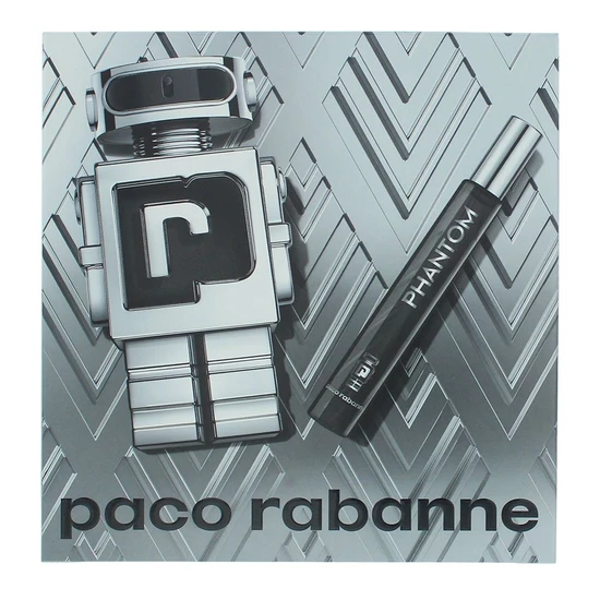 Paco Rabanne Phantom Eau De Toilette Gift Set 100ml & 10ml