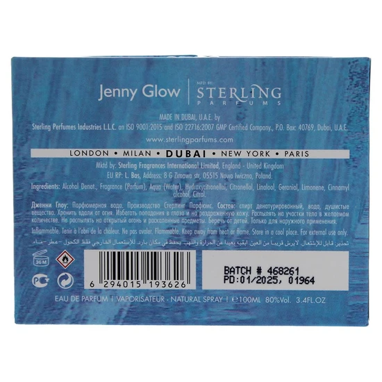 Jenny Glow Luxe Eau De Parfum 100ml