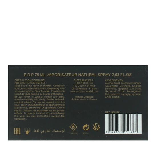 M. Micallef Secrets Of Love Sensual Eau De Parfum 75ml
