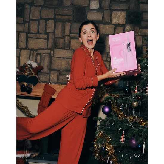 Spotlight Signature Gift Set Sonic Pro & UV Water Flosser Pink