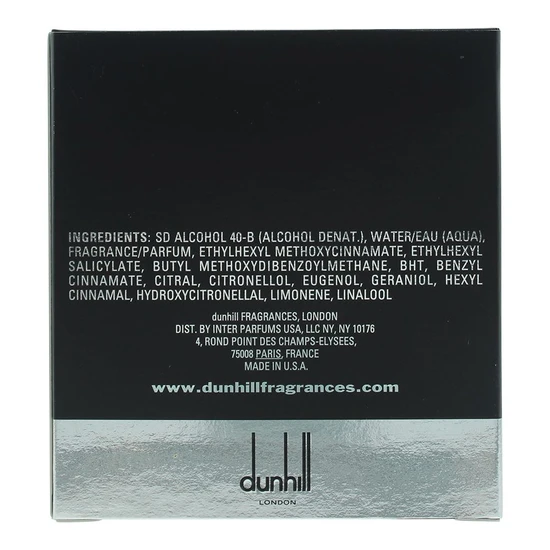 Dunhill London Desire Black Eau De Toilette 30ml