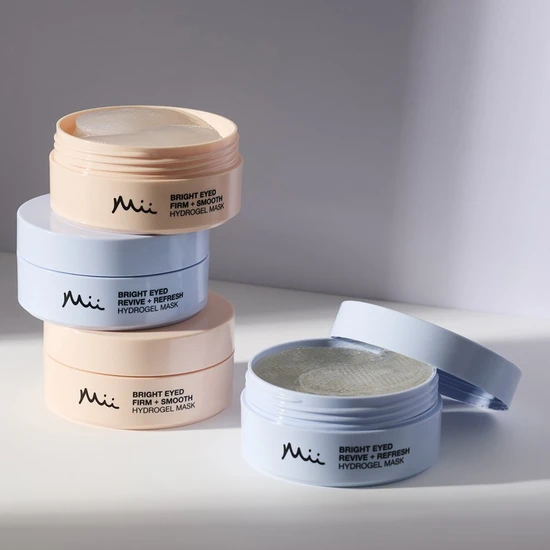 Mii Cosmetics Bright Eyed Firm + Smooth Hydrogel Mask 60 Patches