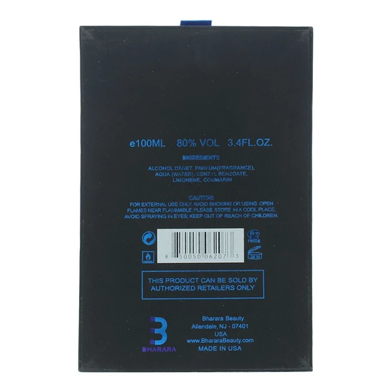 Bharara Bleu Eau De Parfum 100ml
