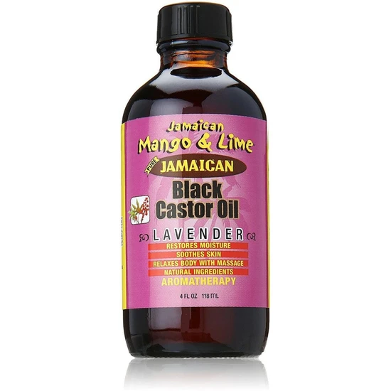 Jamaican Mango and Lime Black Castor Oil Lavender 4oz