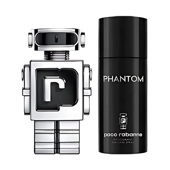 Paco Rabanne Phantom Gift Set 100ml EDT + 150ml Deodorant Spray
