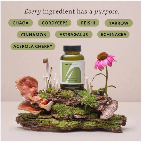 The Herbtender Daily Defence Capsules 60 Capsules